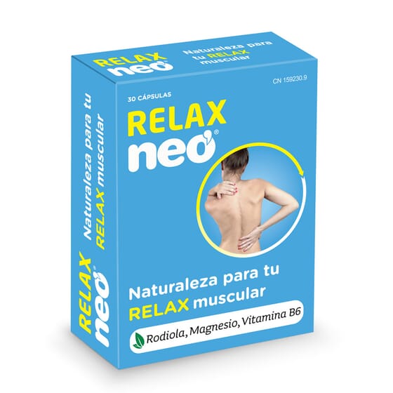 Relax Neo réduit les contractures grâce à son effet décontractant.