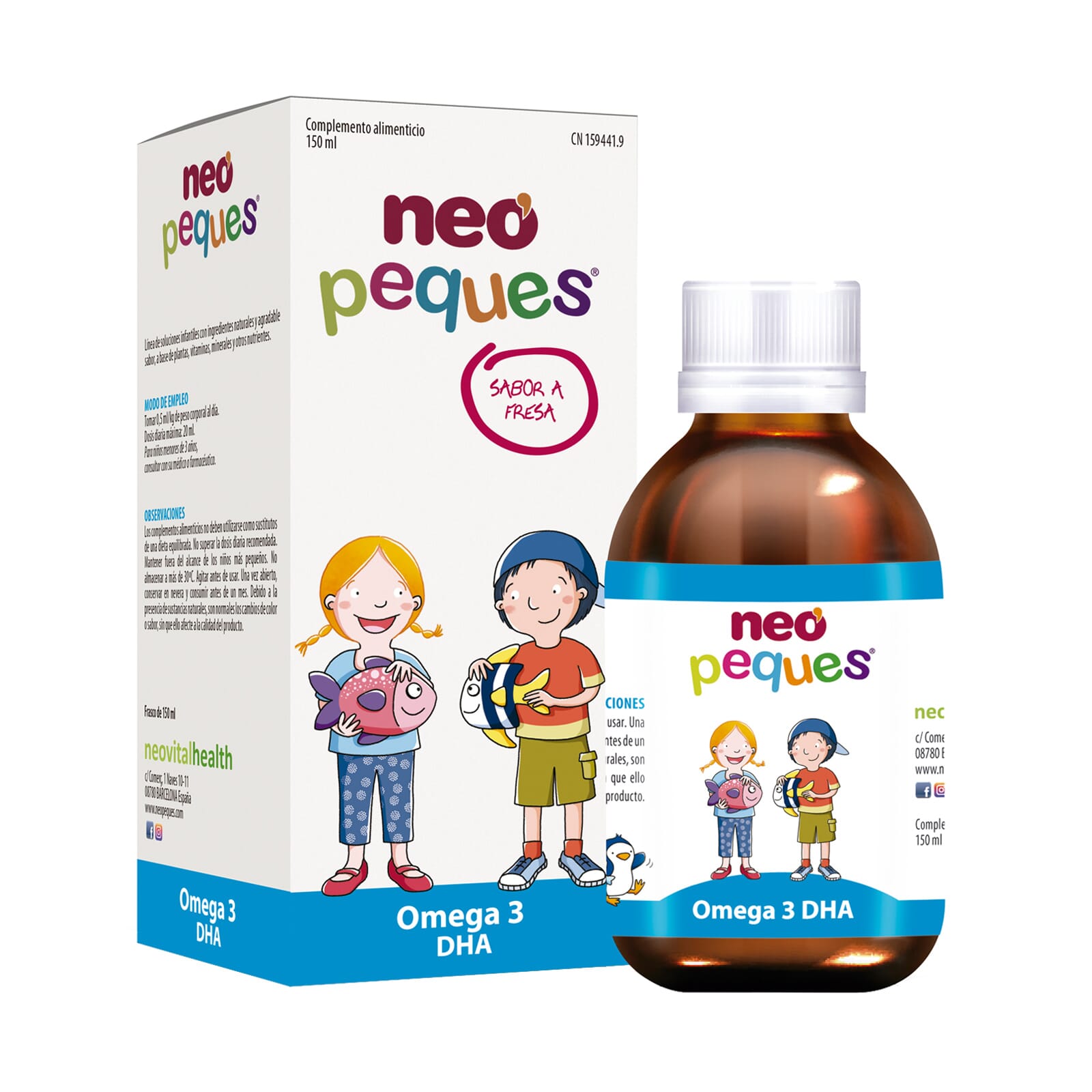 NEO PEQUES OMEGA 3 Jarabe 150ml