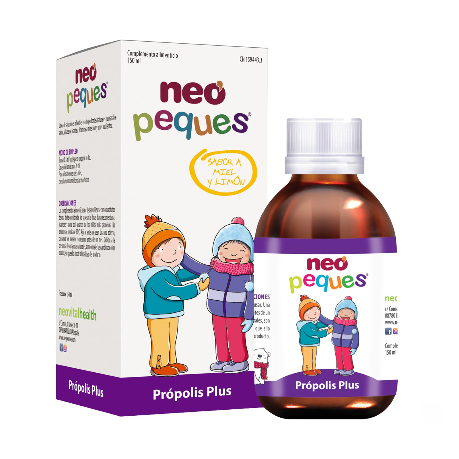 NEO PEQUES PRÓPOLIS PLUS 150ml