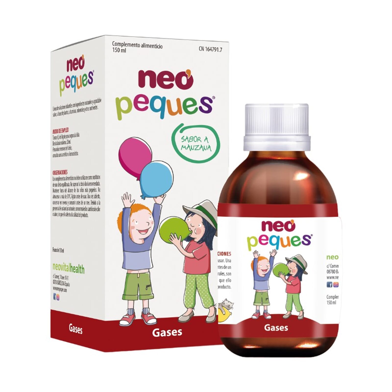 NEO PEQUES GASES Jarabe 150ml