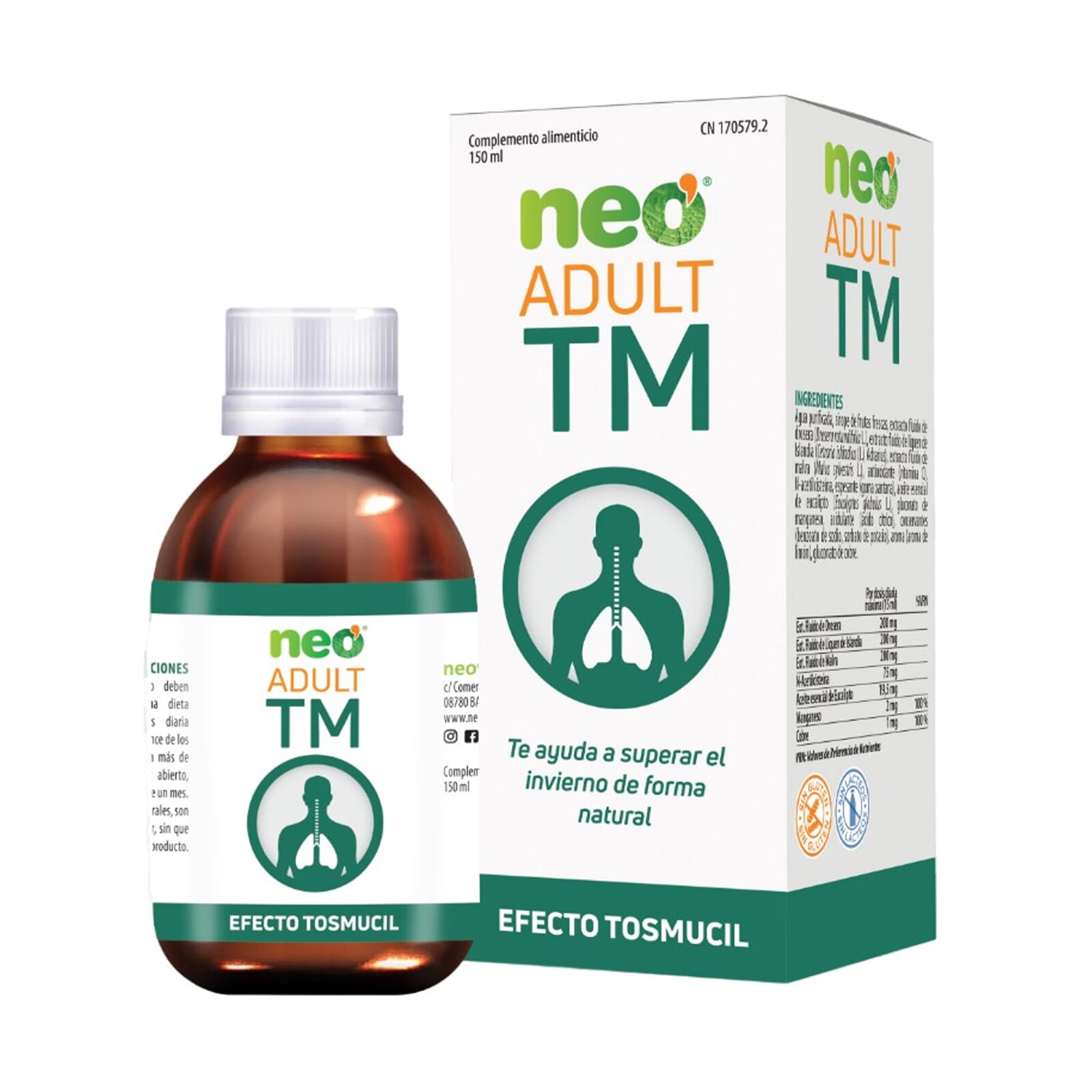 NEO ADULT TOSMUCIL 150ml