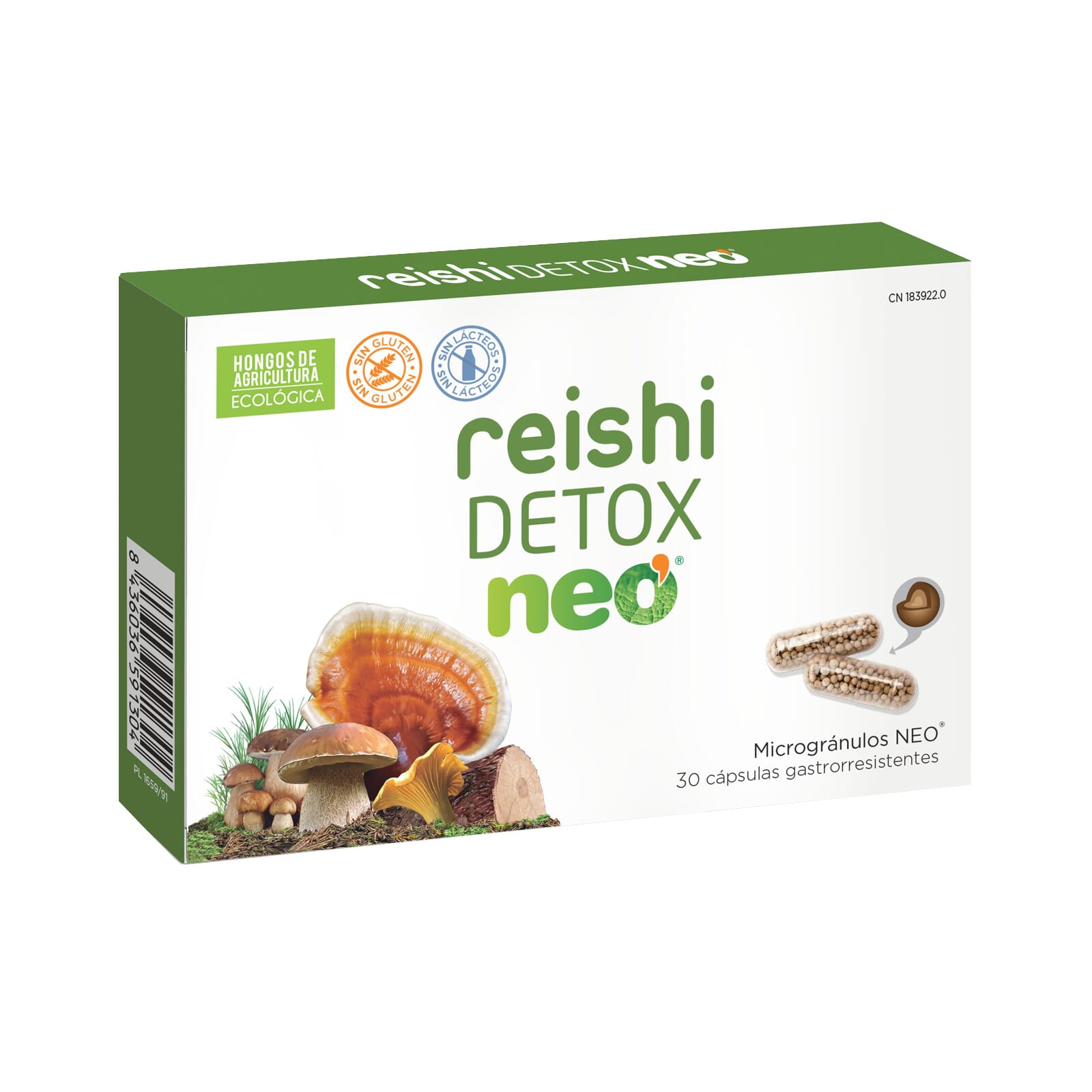 REISHI DETOX NEO 30 Cápsulas vegetales