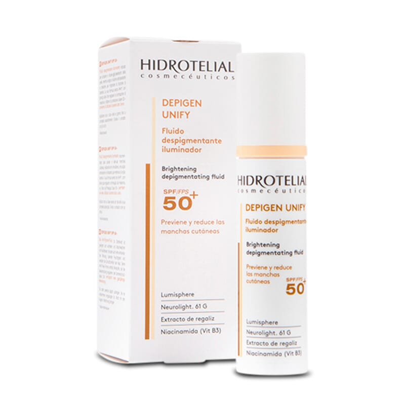 DEPIGEN UNIFY FLUIDO DESPIGMENTANTE ILUMINADOR SPF 50+ 50 ml