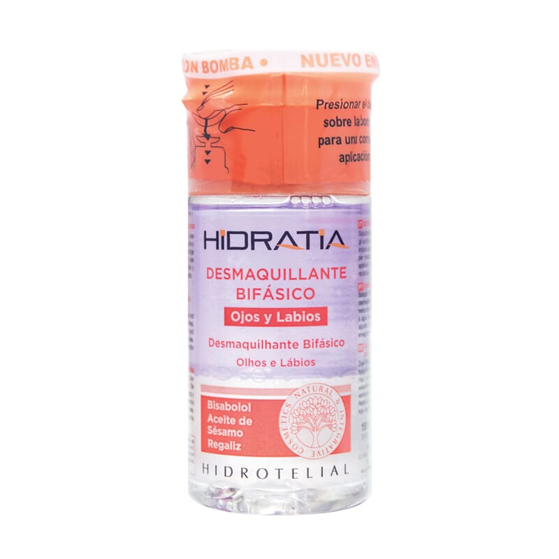 HIDRATIA DESMAQUILLANTE BIFÁSICO OJOS Y LABIOS 150ml