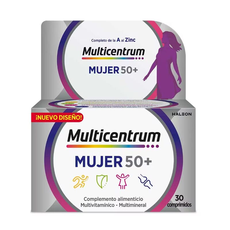 MULTICENTRUM MUJER 50+ 30 Tabs