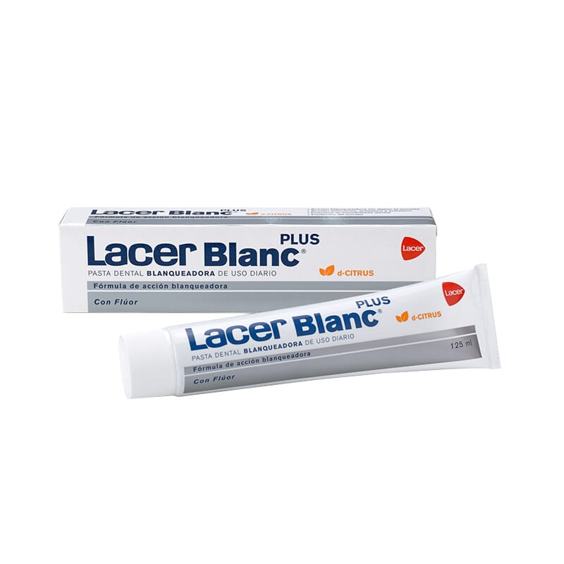 LacerBlanc Plus Pasta Dental Blanqueadora Citrus 125 ml