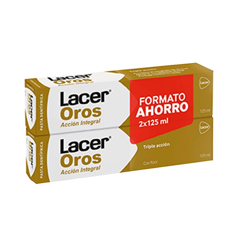 LacerOros Pasta Dentífrica Duplo 125 ml 2 Uds