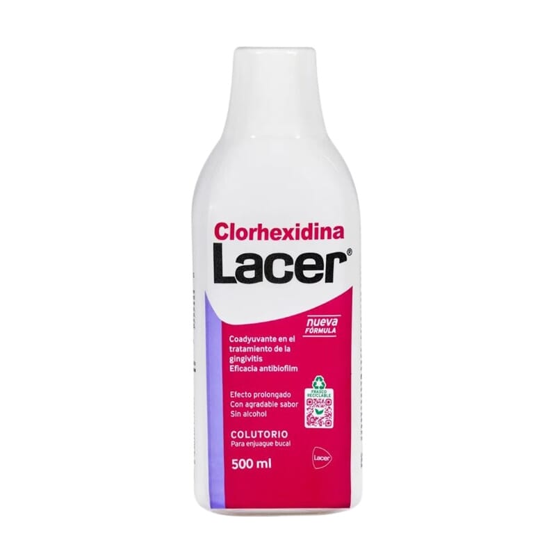 Clorhexidin Lacer Mundspülung 500 ml von Lacer