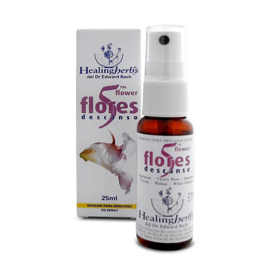Fleurs De Bach 5 Fleurs Repos Spray 25 ml - Healing Herbs | Nutritienda