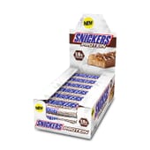 Barrita Proteica Snickers, aporte proteico extra con el mismo sabor que la original.
