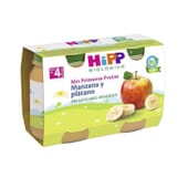 Mis Primeras Frutas Manzana Y Plátano Bio 125g 2 Uds de Hipp