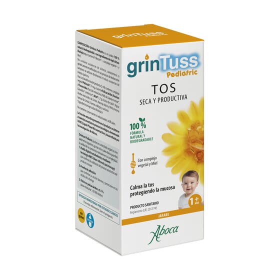 Grintuss Pediatric: Aboca · Jarabe, ¡100% natural! Nutritienda