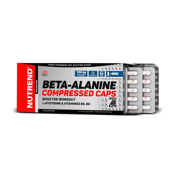 Beta Alanine Compressed Caps 90 Capsule di Nutrend