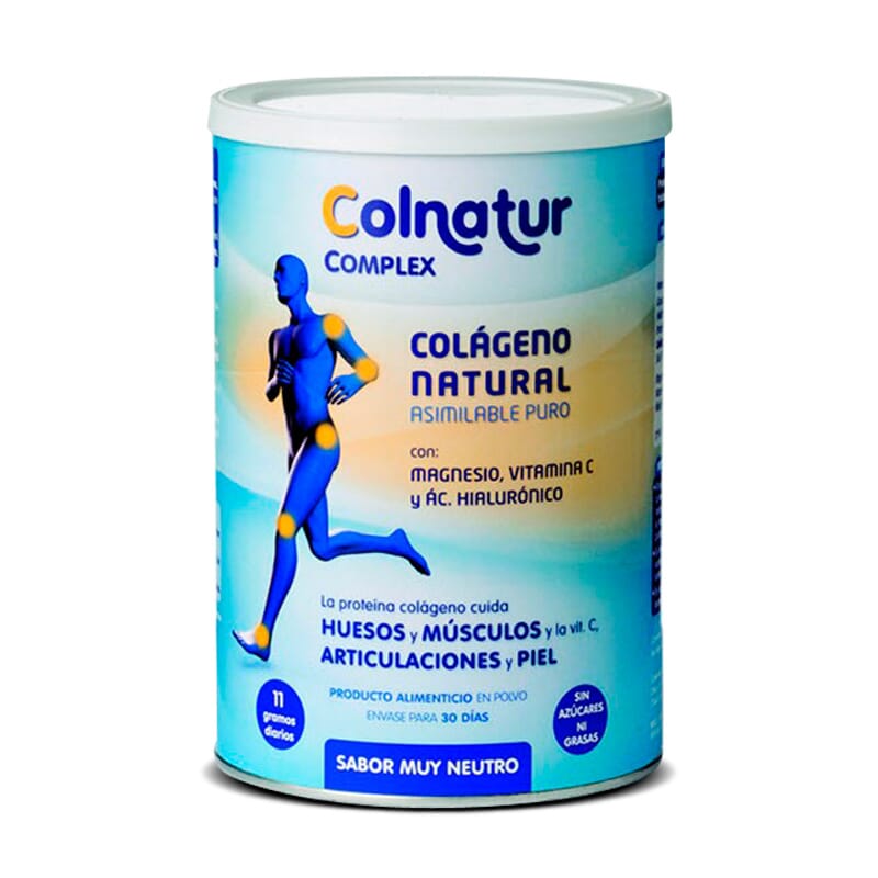 Colnatur Classic Sabor Neutro - Colágeno en polvo con Vitamina C para  Huesos y Articulaciones, 300g