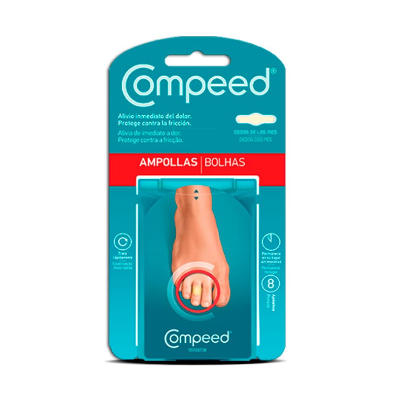 Compeed Blasenpflaster Für Die Zehen 8 St