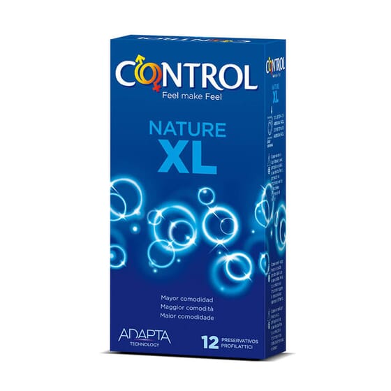 Control nature, preservativos grandes para desfrutar naturalmente.