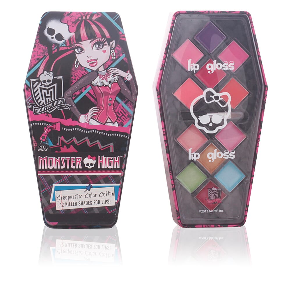 CREEPERIFIC COLOR COFFIN TIN  LIP CASE 13 Uds