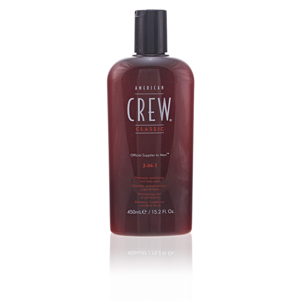 Crew 3 In 1 Shampoo Conditioner & Body Wash