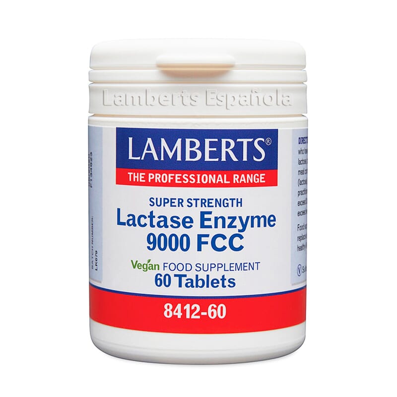 Lactase Enzyme 9000 FCC 60 Tabs
