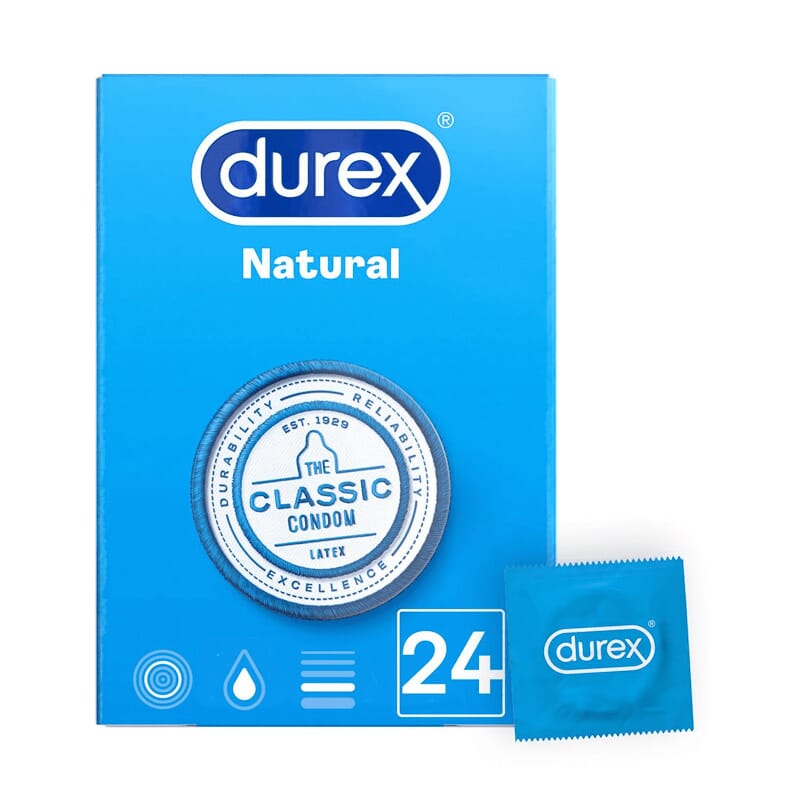 DUREX NATURAL PLUS 24 Ud