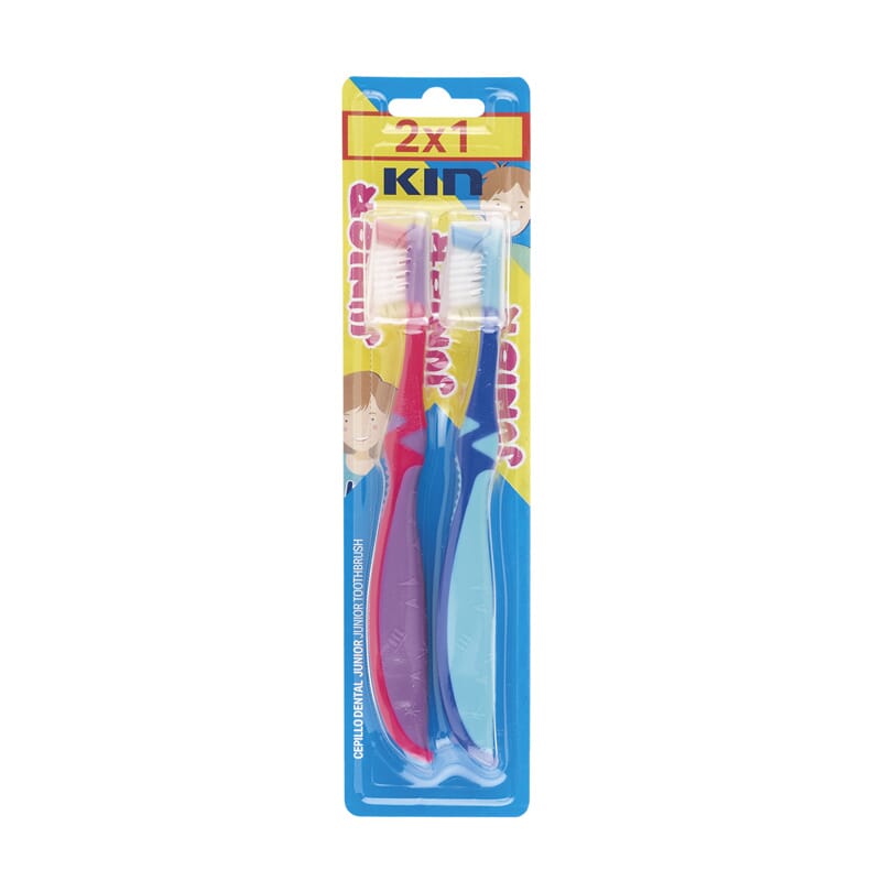 KIN JUNIOR CEPILLO DENTAL 2x1 2 Ud