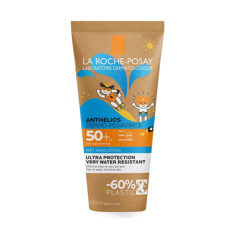 ANTHELIOS DERMO-PEDIATRICS GEL LOCIÓN WET SKIN SPF50+ 200 ml