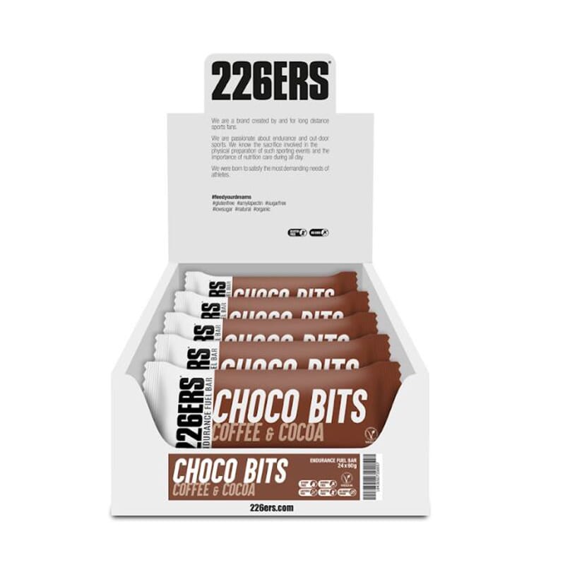 ENDURANCE FUEL BAR CHOCO BITS 24 Barras de 60g