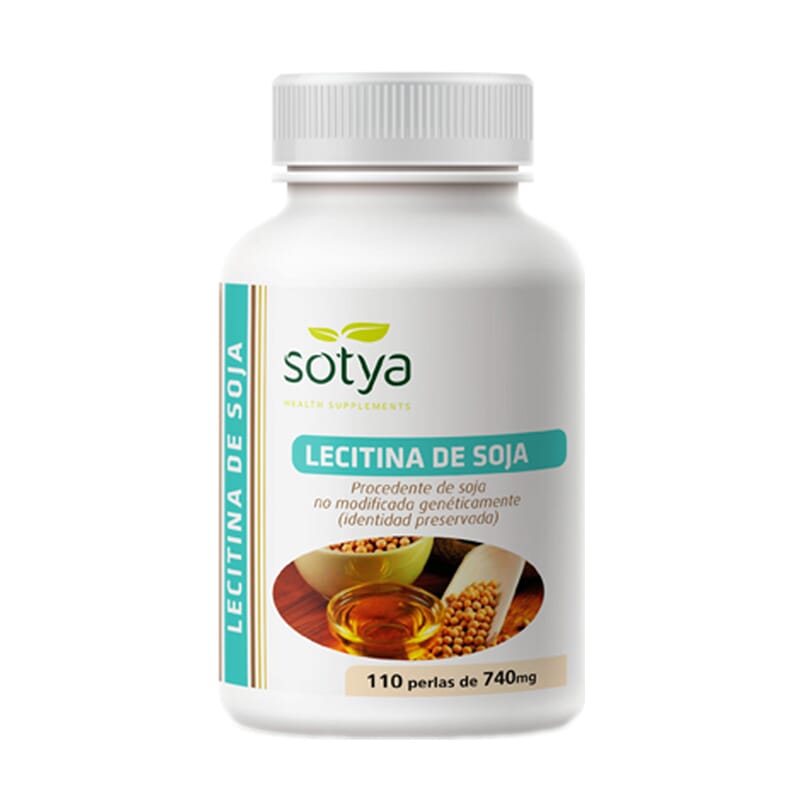 LECITINA DE SOJA 500mg 110 Perlas