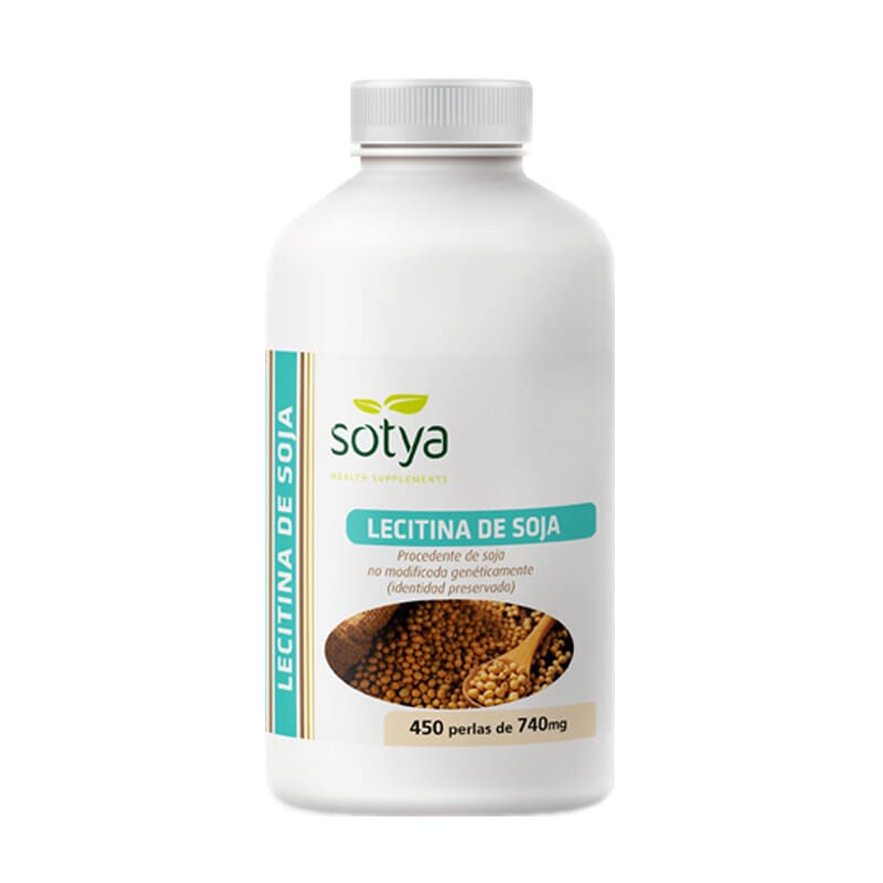 LECITINA DE SOJA 540MG 450 Perlas