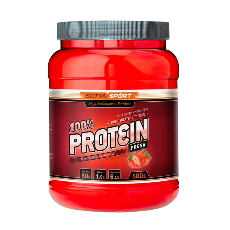 PROTEÍNA DE SOJA 100% 500g