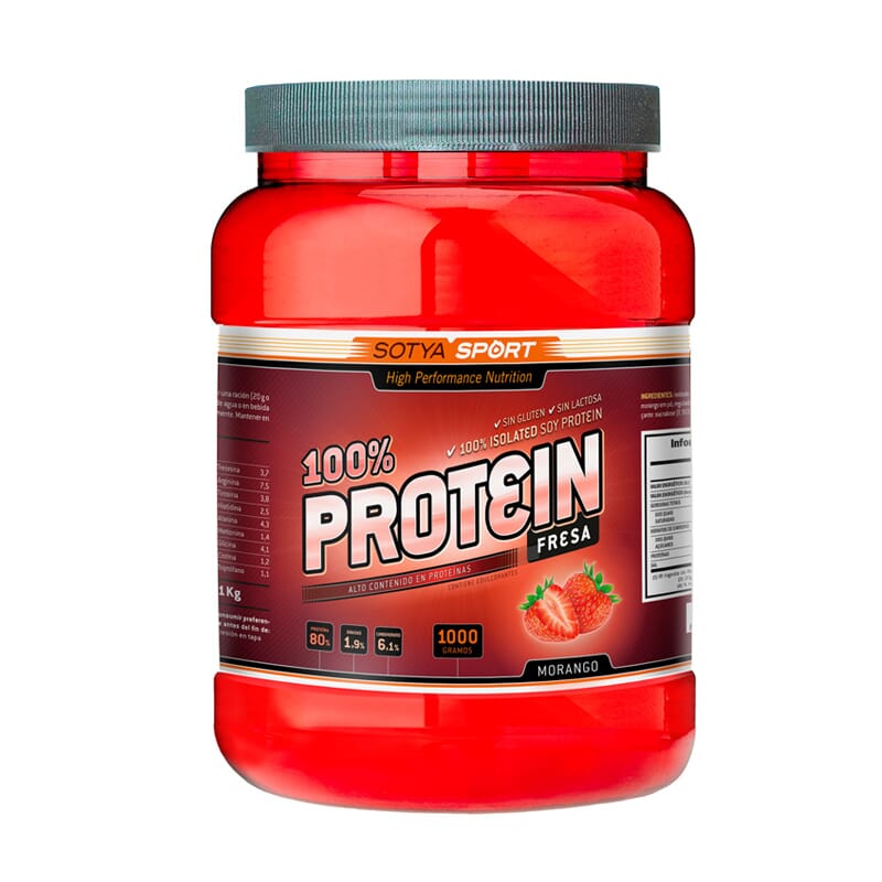 PROTEÍNA DE SOJA 100% 1000g