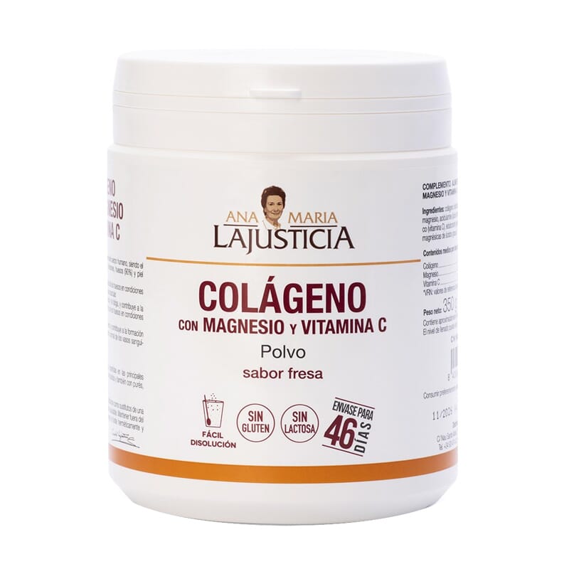 COLÁGENO CON MAGNESIO Y VITAMINA C 350g