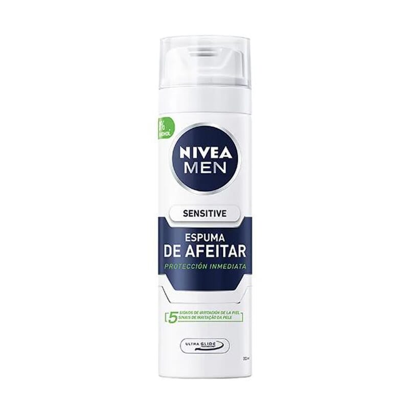 Men Sensitive Espuma De Afeitar 200 ml