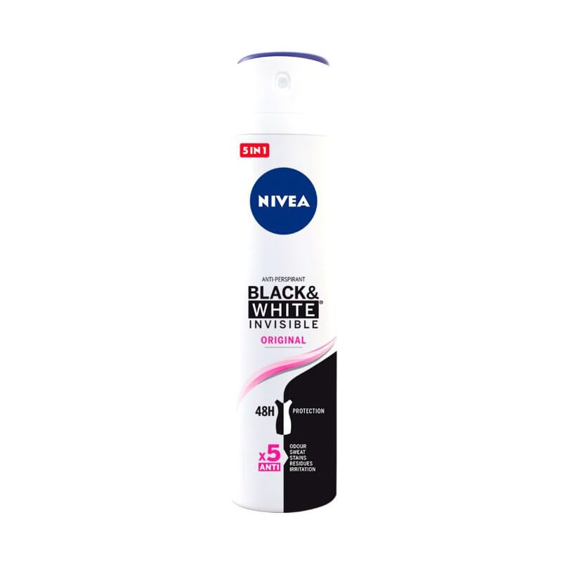 Black White Invisible Original Desodorante Spray 200 ml