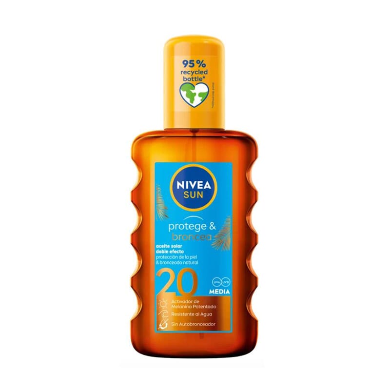 Sun Protege Broncea Aceite Solar SPF20 200 ml