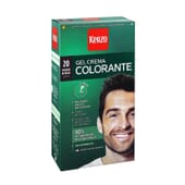 Tinte Para Hombre Gel-Crema #20 Marrón Natural - Kerzo