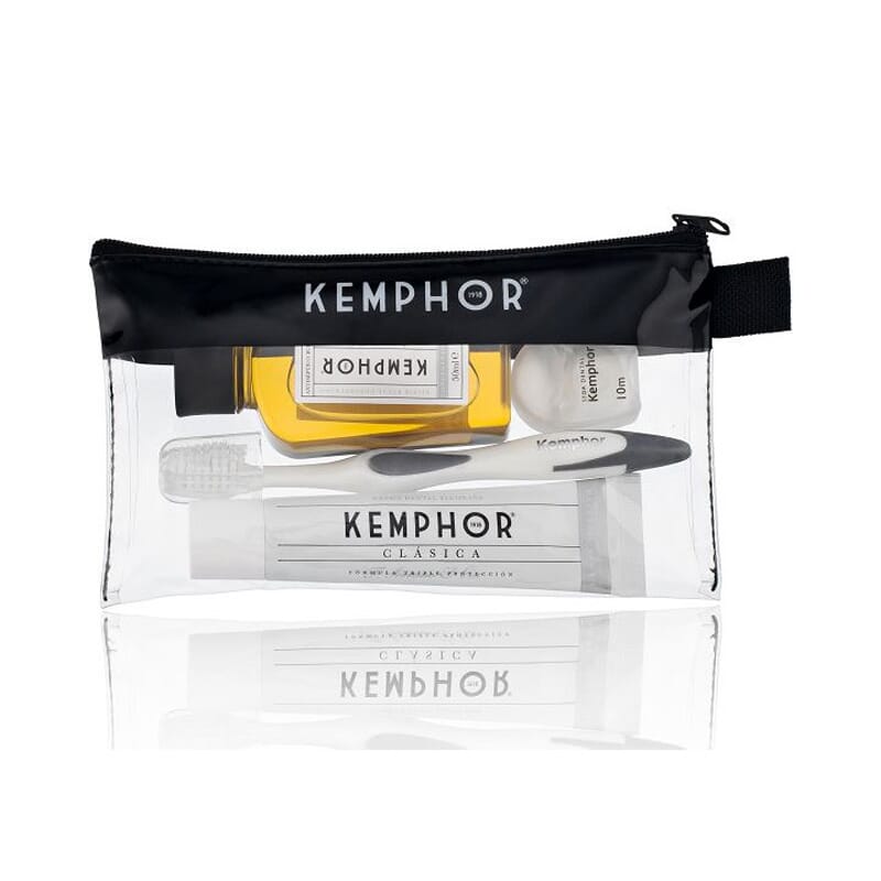 Kemphor Kit De Viaje Lote 4 Piezas Dentífrico 25 ml