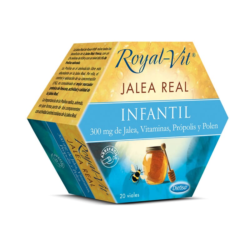 Jalea Real Royal VIt Infantil 20 x 10ml de Dietisa