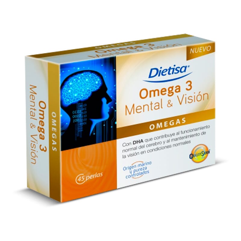 OMEGA 3 MENTAL & VISION 45 Perlas