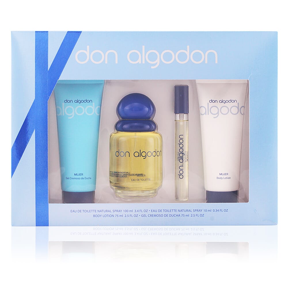 Don Algodon Lote 4 Piezas EDT 100 ml