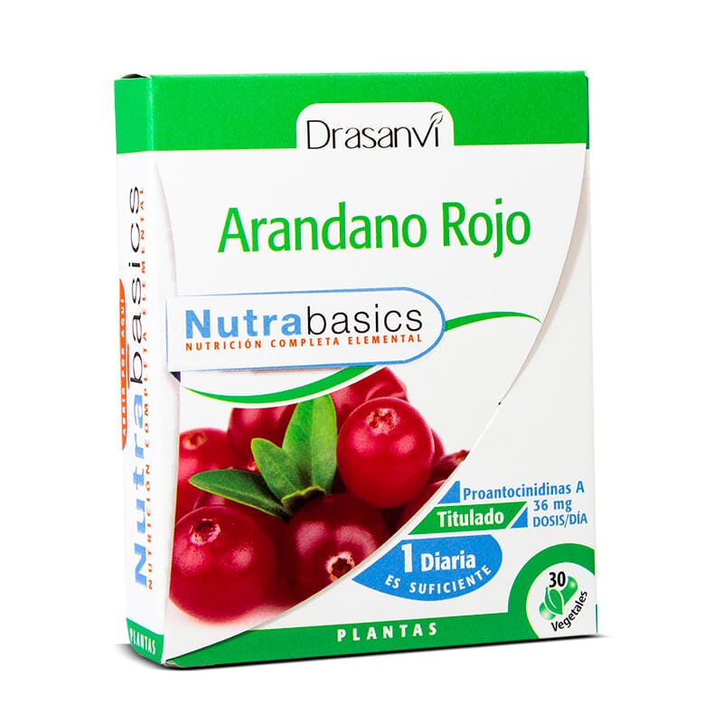 ARÁNDANO ROJO NUTRABASICS 30 Caps