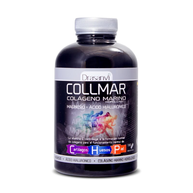 COLLMAR COLÁGENO + MAGNESIO + ACIDO HIALURONICO 180 Tabs