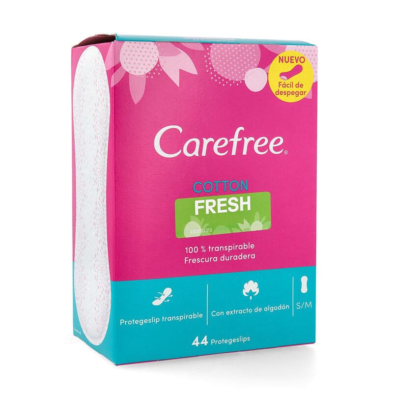 Cotton Feel Normal Fragancia Fresca 44 Uds