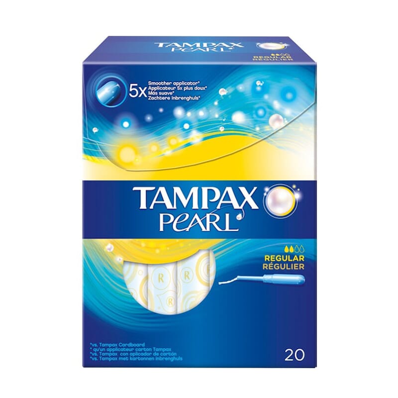 Tampax Pearl Regular 20 Uds