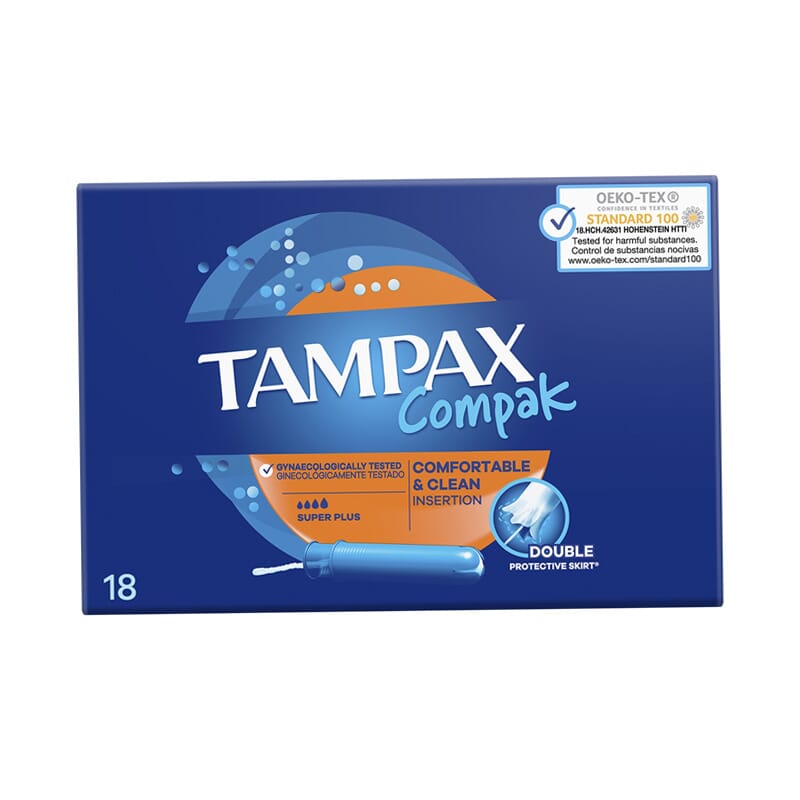 Tampax Compak Super Plus 18 Uds