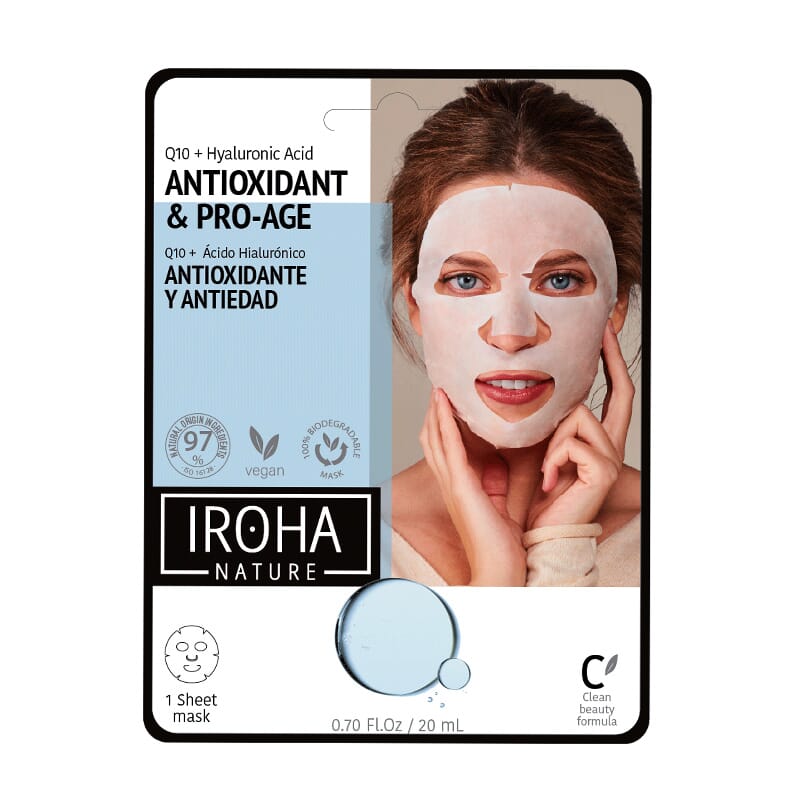 Tissue Face Mask Antiwrinkles Q10 + Ha 1 use