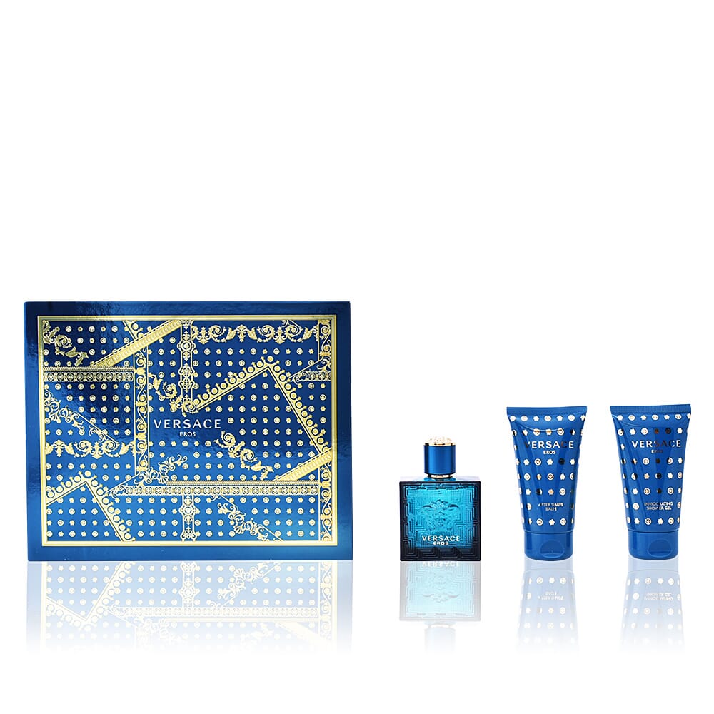 Eros Set 3 prodotti EDT 50 ml + Aftershave 50 ml