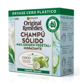 Original Remedies Agua de Coco y Aloe Champú Sólido Hidratante 60g - Garnier