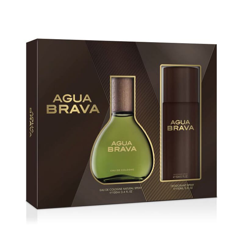 Agua Brava Lote EDC 100 ml + Deo vapo 150 ml