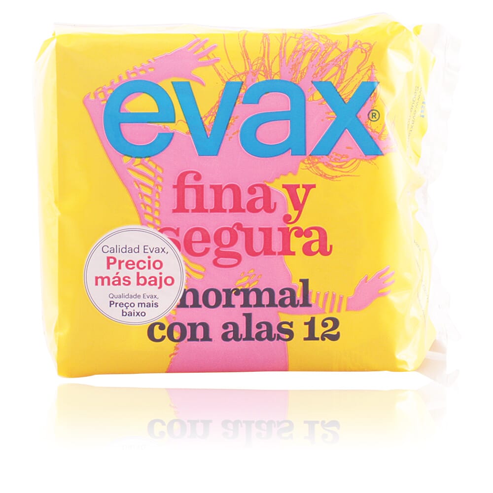 Evax Fina Y Segura Normal Alas 12 Uds